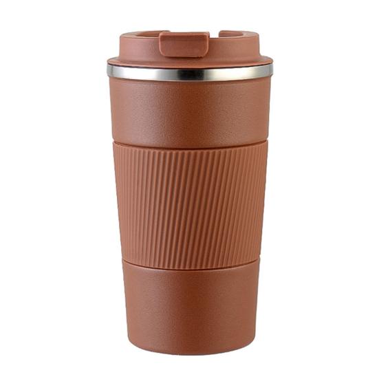 Mug Stainless Steel Leakproof Insulated Cup with Lid Hot Cold Drinks Tumbler Reusable Thermal Cup