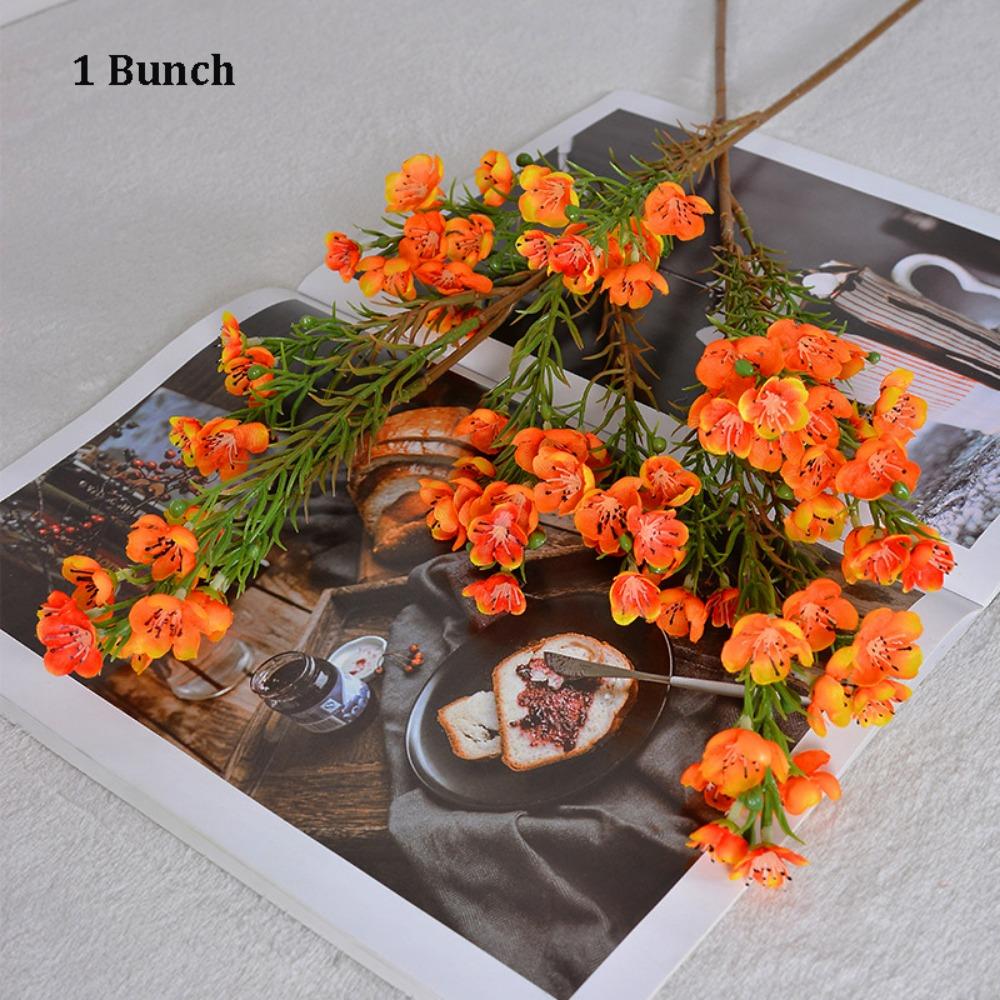 66cm Artificial Flower Silk Fabric Home Office Vase Decoration  Valentine's Wedding Bride