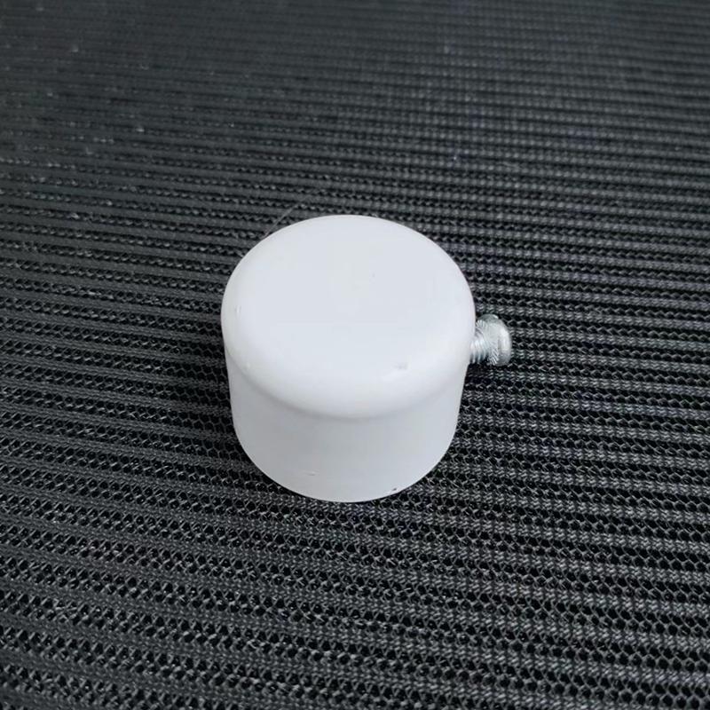 2Pcs Hollow Out Iron Curtain Rods Ends Caps Curtain Accessories Replacement Roman Curtain Rod Head Home Decoration