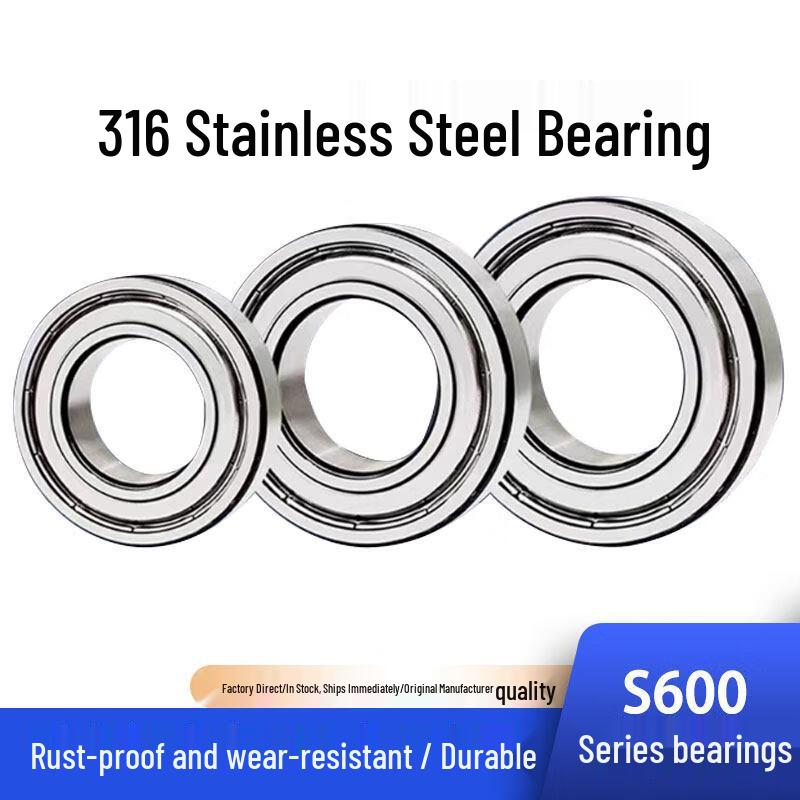 S6905ZZ 316L Stainless Steel Deep Groove Ball Bearing