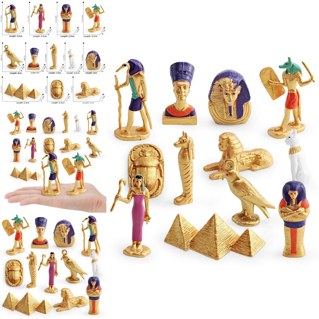 Древний Египет Королева Сфинкс Модель ПВХ Декоративная Коллекционная Для Домашней Демонстрации