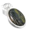 Подвеска из натурального океанического яшмы из стерлингового серебра 925 пробы 2,17 дюйма P2G88