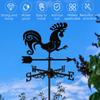 Metal Weather Vane Rustproof Cartoon Animals Sea Rover Wind Direction Indicator for Outdoor Patio Roof Gardens Decoration New