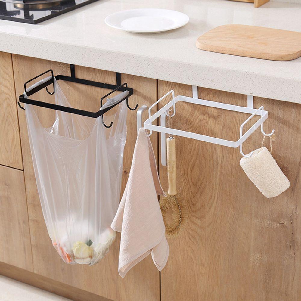 Storage Rack Rubbish Bag Holder Trash Rack Garbage Bracket Garbage Storage Holder trash bag holder