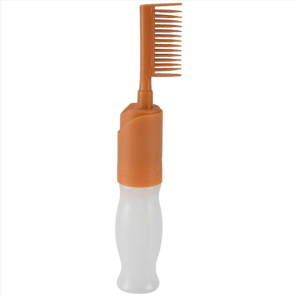 Hair Dyeing Comb Hair Dyeing Brush with Bottle DIY Combing Salon Tool