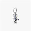 PAndora 792986c01 Movable Teddy Bear Pendant And Dangle Silver Charm