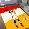Ronaldo's Brazil Legend Themed Anti-Slip Rugs - Polyester Home Decor, Suitable for Bedrooms, Living Rooms, Doorways, Studios, and Decorations