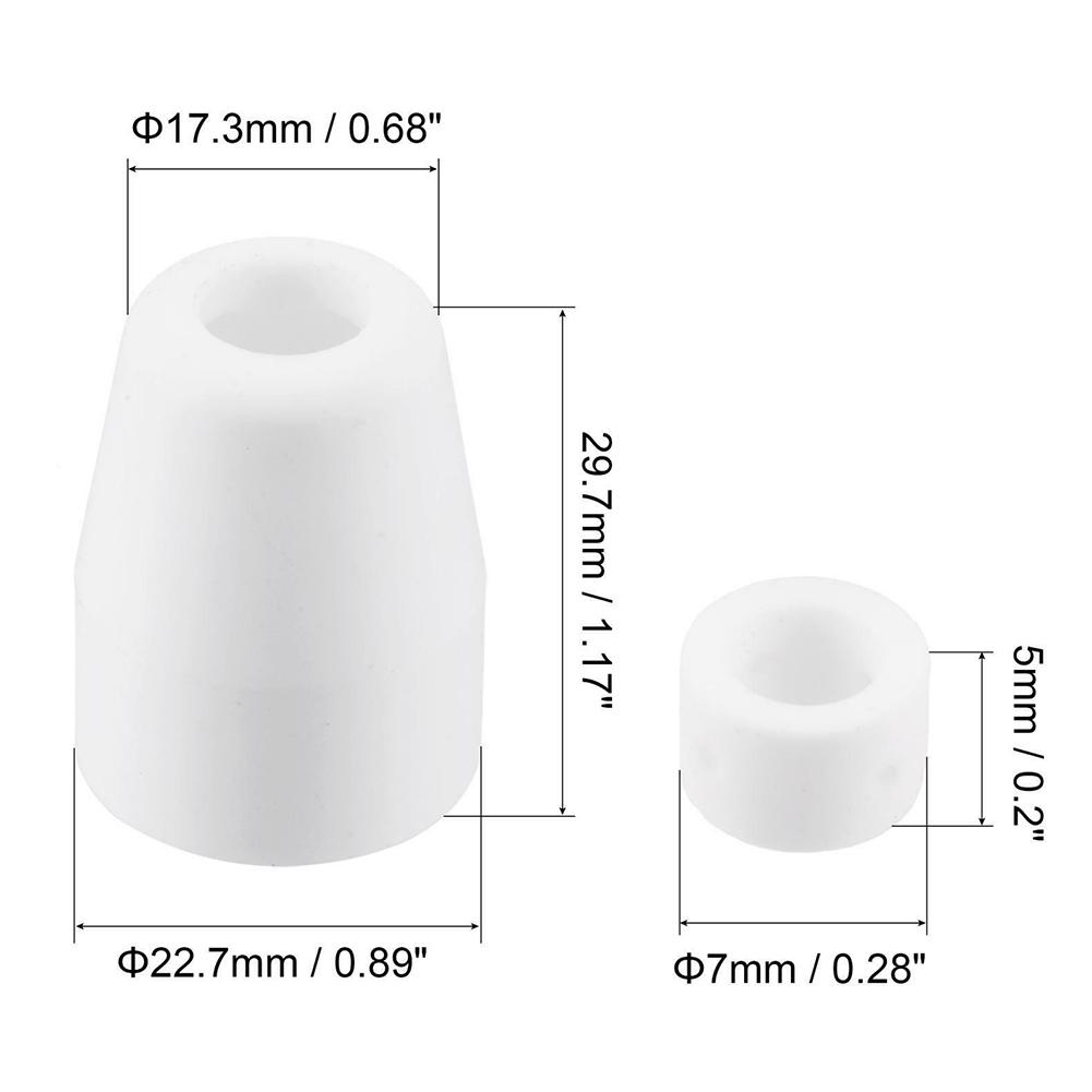 Электроды Сопла Плазменный Резак 30 Шт Медь&Керамика