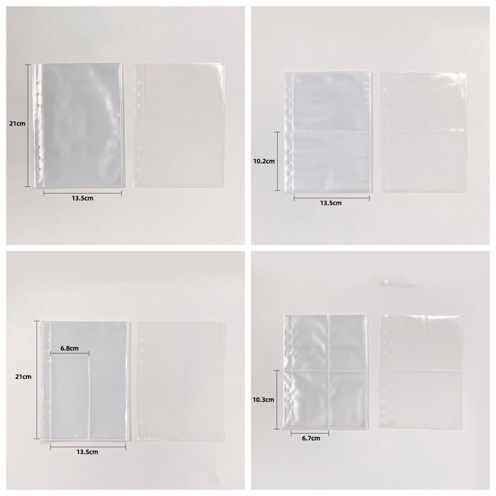 10pcs Transparent Idol Photocard Holder Inner Pages A5 Idol Photo Album Inner Pages  Picture