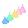 Color 5Pcs/Set Liquid Anti-leakage Convenient Filling Funnel Fluids Filler Kitchen Tool Oil Funnel