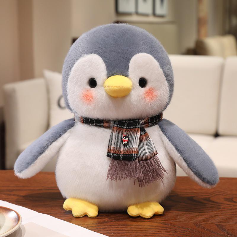 Плюшевая игрушка-пингвин Бинг Двен Двен — маленькая плюшевая кукла для детей, подушка в подарок на день рождения.