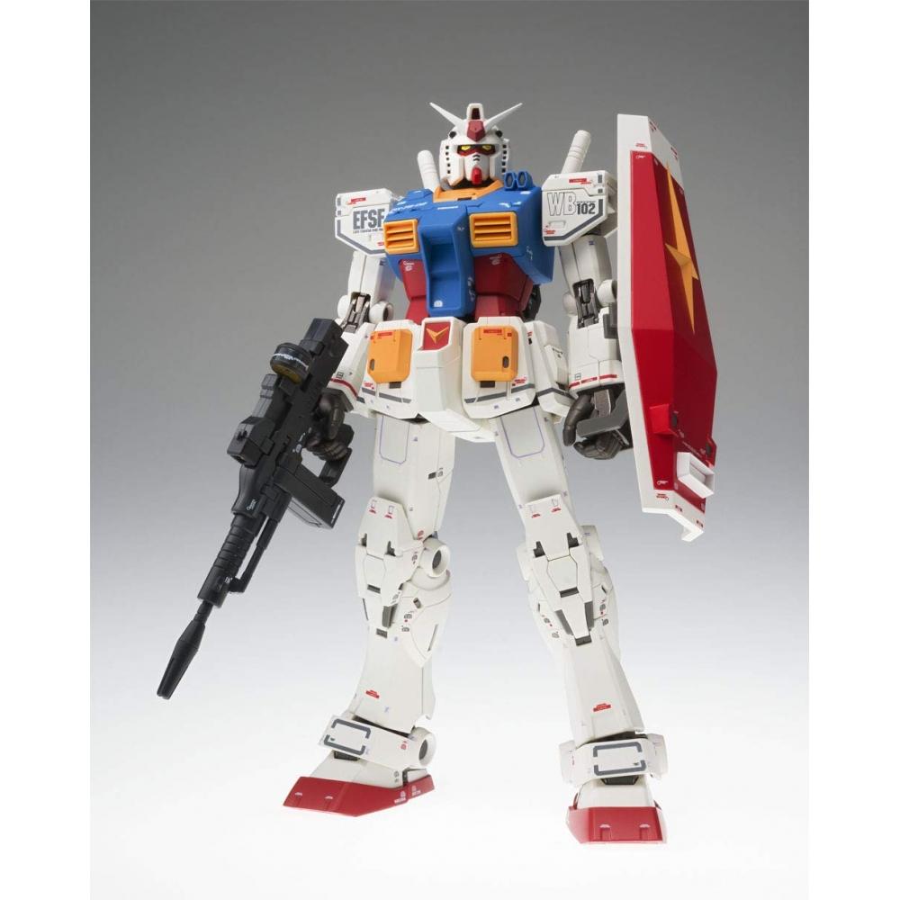 GUNDAM FIX ФИГУРАЦИОННЫЙ МЕТАЛЛИЧЕСКИЙ КОМПОЗИТ RX-78-02 Gundam (Версия к 40-летию.) приблизительно. 180 мм ABS и ПВХ, литая окрашенная подвижная фигурка