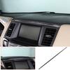 Наклейка-накладка на центральную панель из углеродного волокна для Nissan Pathfinder 13-18
