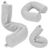 Cozy U Shape Pillow Zipper Support Memory Foam Traveling Portable U Shape Nap Pillow Office Supplies