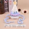 Princess Sweet Pet Scarf Knitted Hat For Cat Dog Soft Hand Woven Hat Cosplay Birthday Pet Costume Delicate Adjustable Pet Bibs
