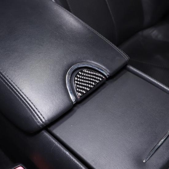 Carbon Fiber Armrest Box Switch Trim Sticker For Infiniti G37 G35 07-2013