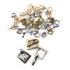 Girls Toys Mini Ultra-small Tri-glide Buckle Doll Bags Accessories Belt Buttons Diy Dolls Buckles