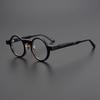 Круглые ретро персонализированные очки с защитой от синего света женские мужские 2023 Высококачественная оправа модные компьютерные очки