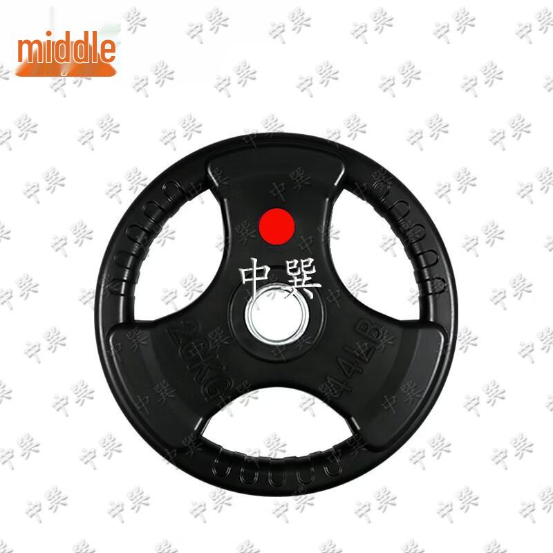 Rubber Coated Barbell Weight Plates