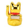 Plastic Feng Shui Fortune Cat golden Home Auspicious Decor  Restaurant & Hotel Decor