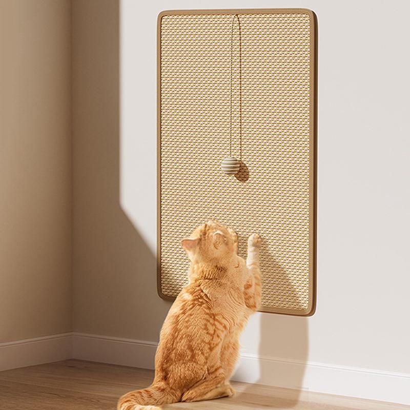 Прочные сизалевые коврики для царапания кошек, настенные коврики для кошек, коврики для царапания дивана, наклейки на стену в виде когтеточки, игрушки для кошек, аксессуары для домашних животных