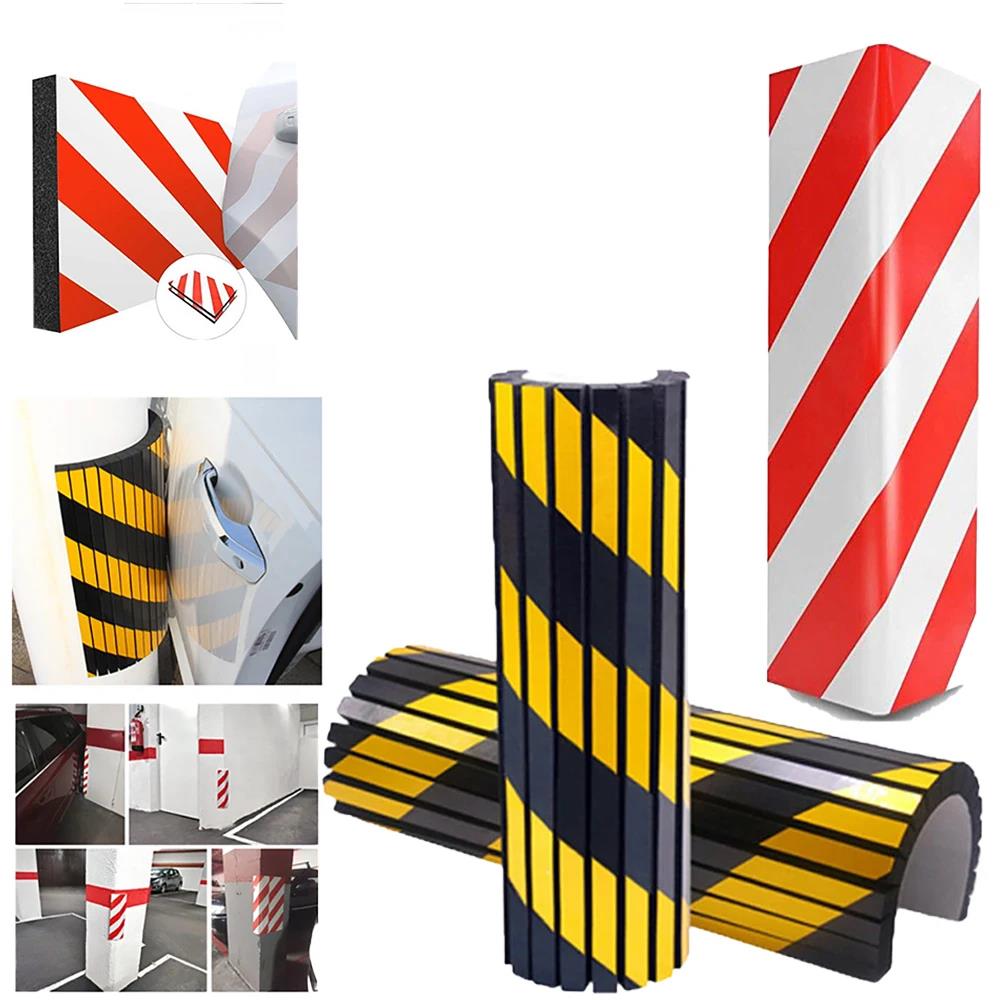 1/2PCS Car Garage Wall Protector Foam Garage Columns Anti Scratch Edge Corner Anti-collision Sticker Auto Door Bumper Protector Interior Mirrors 6