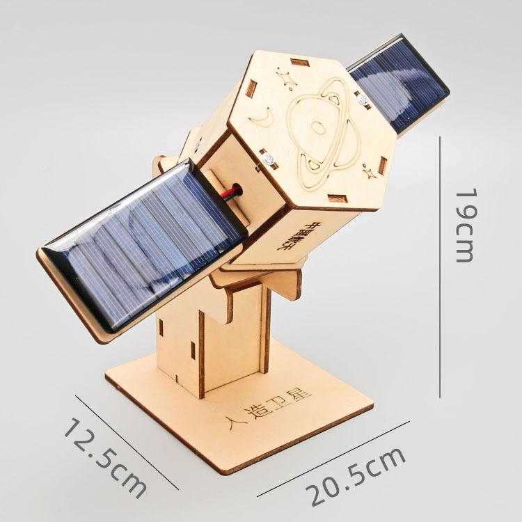 Space Model Diy Technology Small Production Aerospace Satellite Handmade Materials Space Station Rocket Space Teaching Aids
