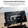 Portable Detachable 6-Inch 1000 Nits IPS Touch Screen Display TPMS Anti-Theft Motorcycle GPS Navigator 1 Year CarPlay Android