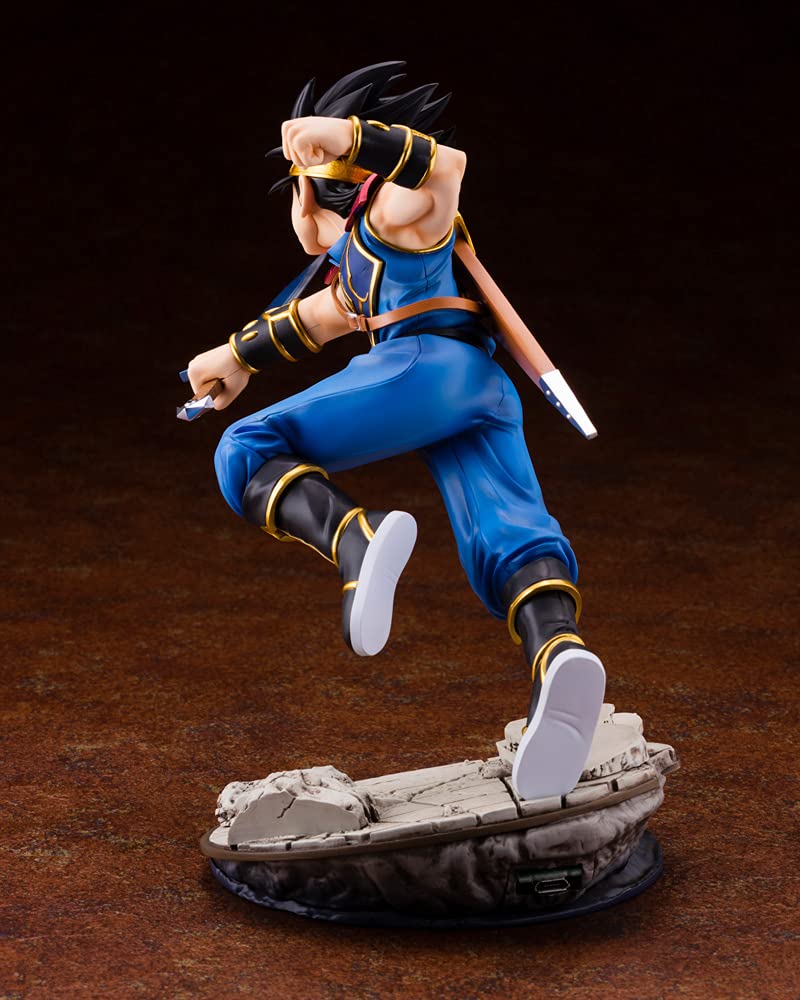 ARTFX J Dragon Quest Adventure Dai scale PVC окрашенная готовая фигурка PP903 Dai's 1/8