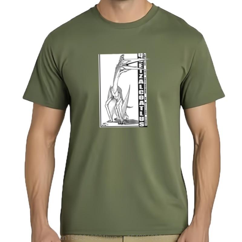 Quetzalcoatlusii Tshirt Blue Archive Cute Tops T Shirts For Men Pack