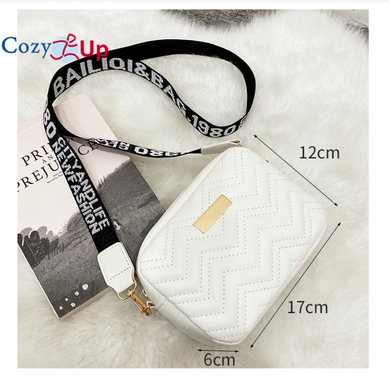 Cozy Up Embroidered Small Square Bag, Single Shoulder Crossbody Bag