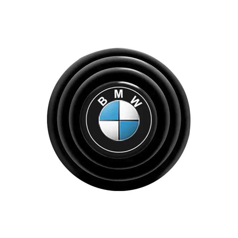 4pcs Silicone Car Door Anti-collision Buffer Gasket Mats Anti-shock Protection Pads Sticker For BMW M Badge Emblem Accessories