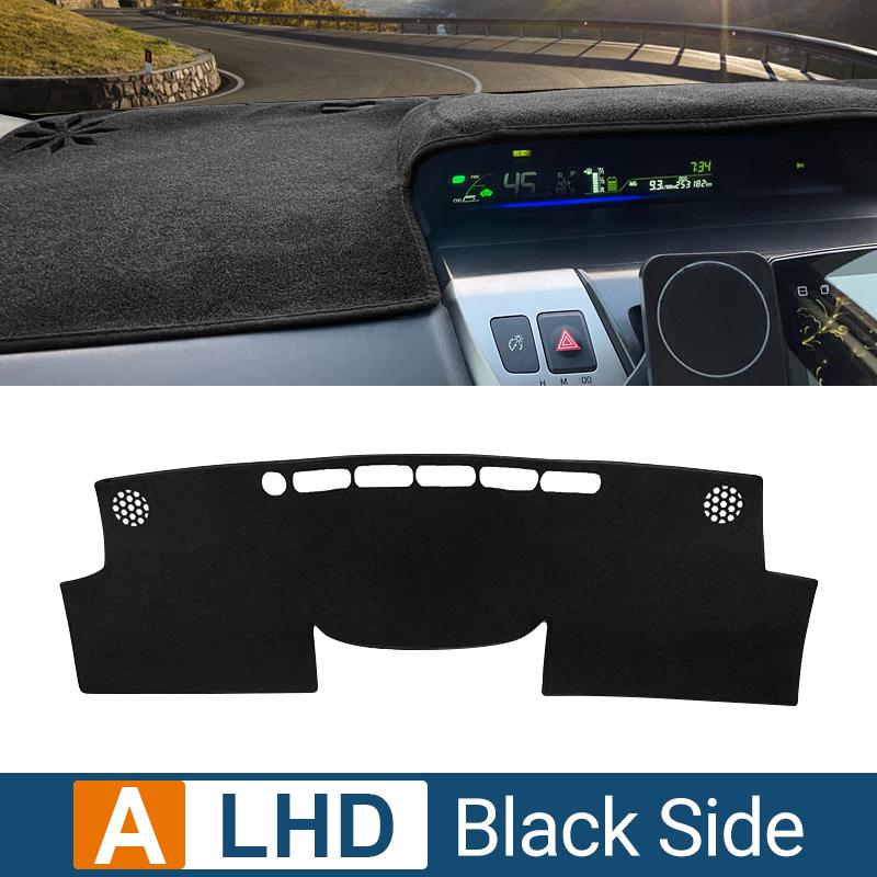 Для Toyota Prius V Alpha Daihatsu Mebius 2012-2018 ZVW40 чехол на приборную панель автомобиля, избегайте легких ковриков, анти-УФ-ковры, нескользящие