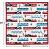 Skater Children's Lunch Cloth, 43x43cm, Made in Japan, Train Design, KB4-A