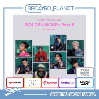 [Предзаказ] ATEEZ [ЗОЛОТОЙ ЧАС] : Часть 5] DIGIPACK ВЕР. [POB]