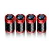 For Volvo ew1For Volvo R Rdesign XC40 C70 V60 V90 AWD T6 D8 T8 4Pcs Carbon Fiber Car Wheel Tire Valve Stem Air Cap Auto Accessories Valve Cap
