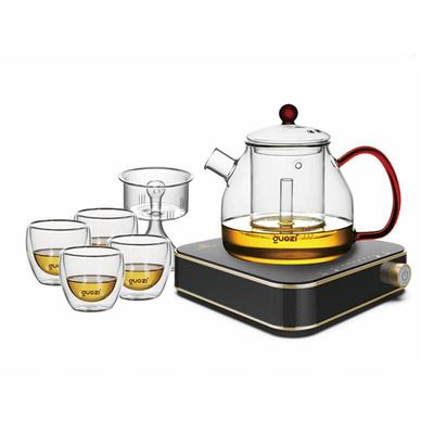 Стеклянный чайный набор GUOZI GZ-S40A для заваривания и кипячения