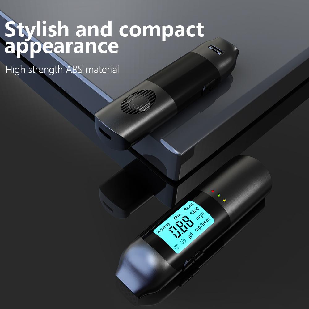 Алкотестер Портативный Высокоточный Алкотестер Бесконтактный Алкотестер USB