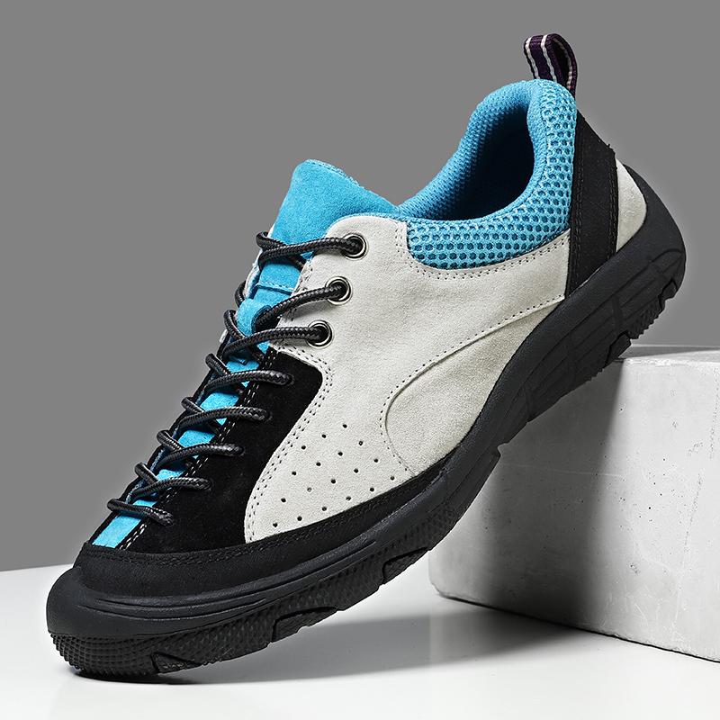 Men's Genuine Leather Outdoor Casual Shoes Sneakers