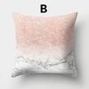 Красивый диван из полиэстера розовое золото розовая подушка украшение для дома квадратная наволочка мода тренд
