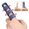 Unisex Five-finger Fixed Sports Finger Guard Finger Support Fixed Splint Finger Deformation Bending Protective Gear