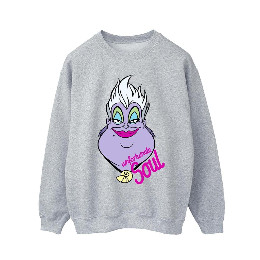 Disney Mens Villains Ursula Unfortunate Soul Sweatshirt
