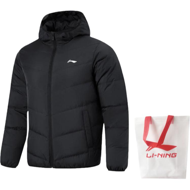 Коллекция настольного тенниса Li Ning Пуховик Унисекс Черный AYMU287-3