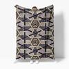 Geometric Pattern Blanket Abstract Print Throw Blanket Sofa Bed Decorative Blanket Home Decor Modern Gift