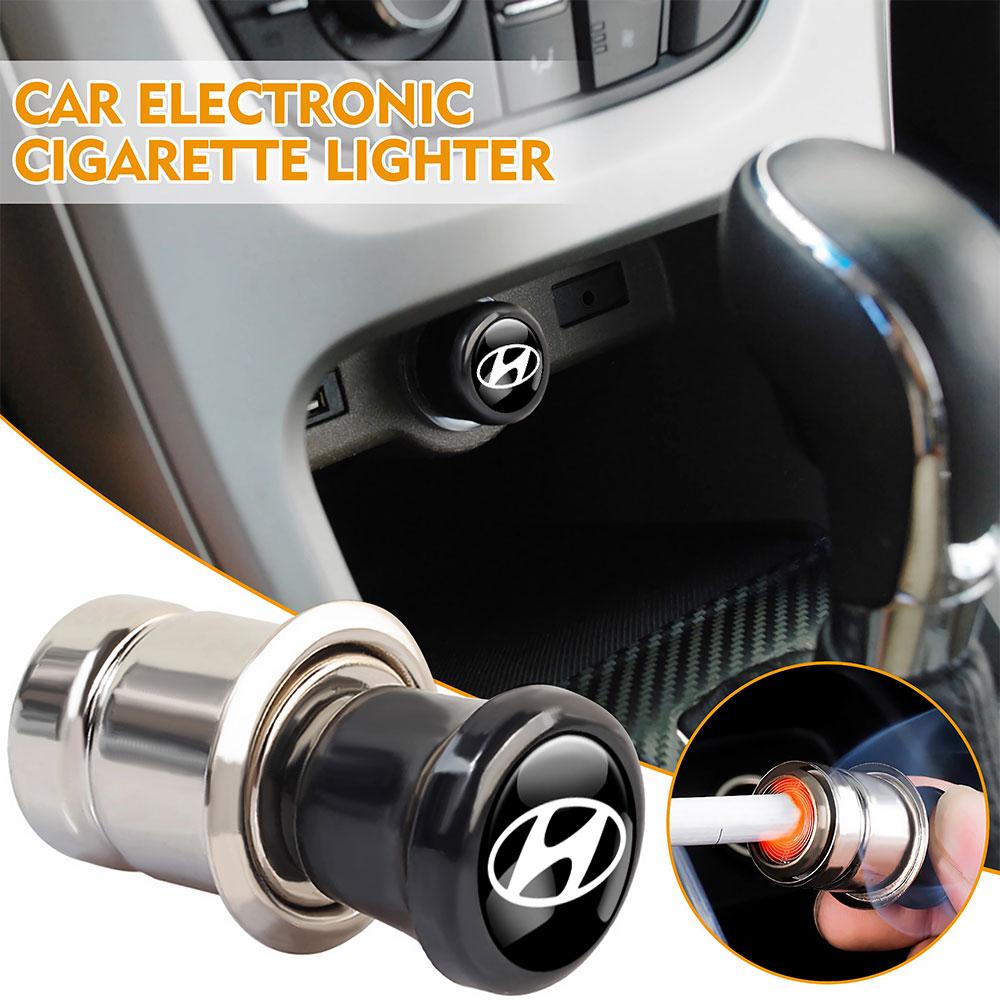 Car Cigarette Lighter Windproof Flameless Cigarette Lighter Power Socket Plug For Hyundai I20 I30 I40 IX20 IX35 Tucson Solaris PP19