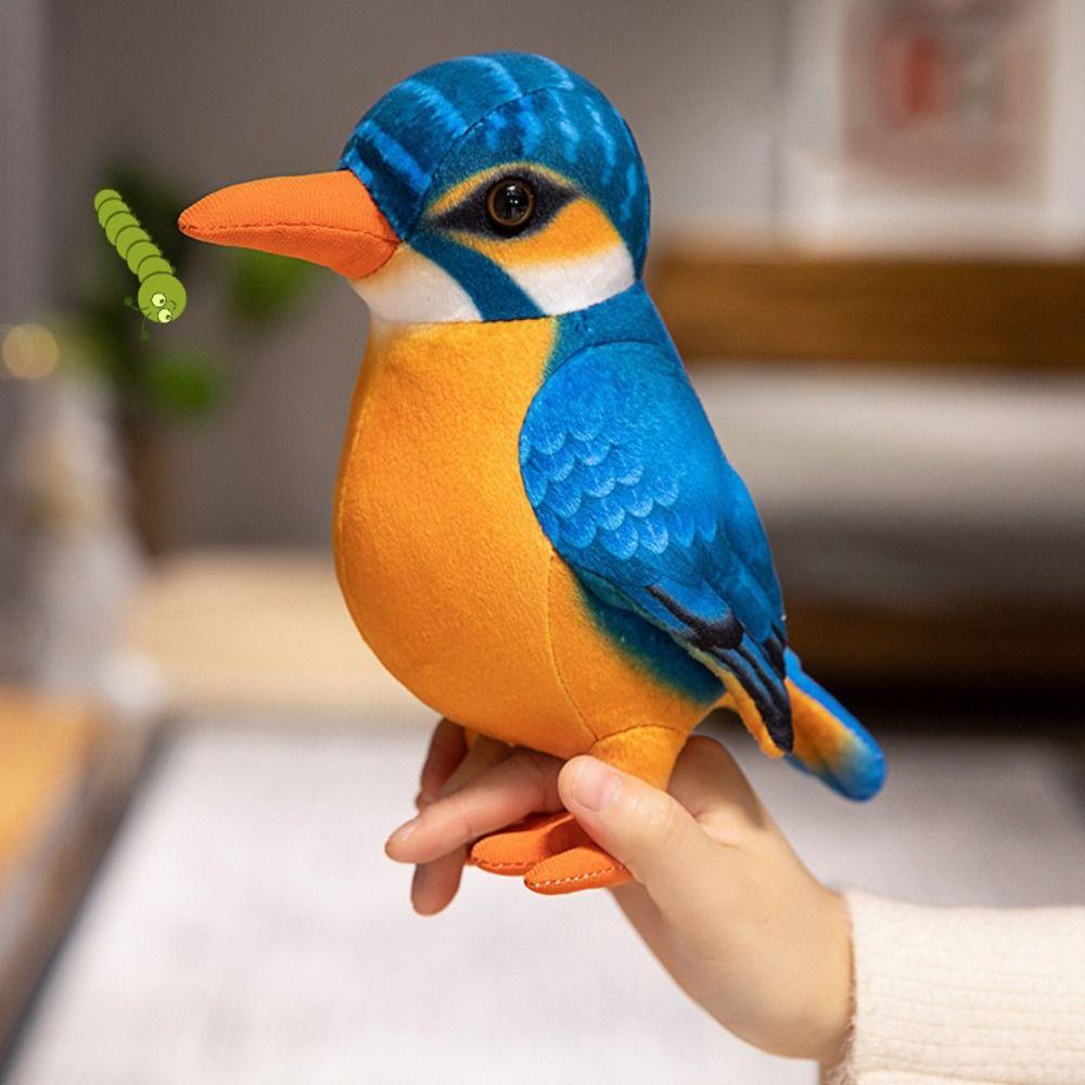 Lifelike Lifelike Bird Plush Toys PP Cotton Simulation Bird Stuffed Doll Kids Gifts