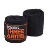 Перчатки боксерские бинты THREE ARMS для детей 2 270 см, растягивающиеся [ ] (Комплект / / Черный)