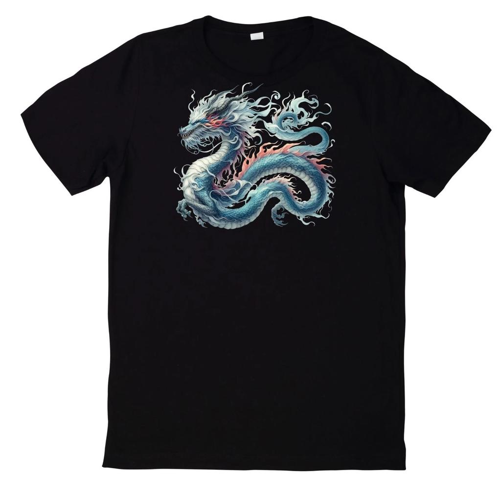 T-Shirt Fantasy Drachen Magischer Drache Motiv Baumwolle