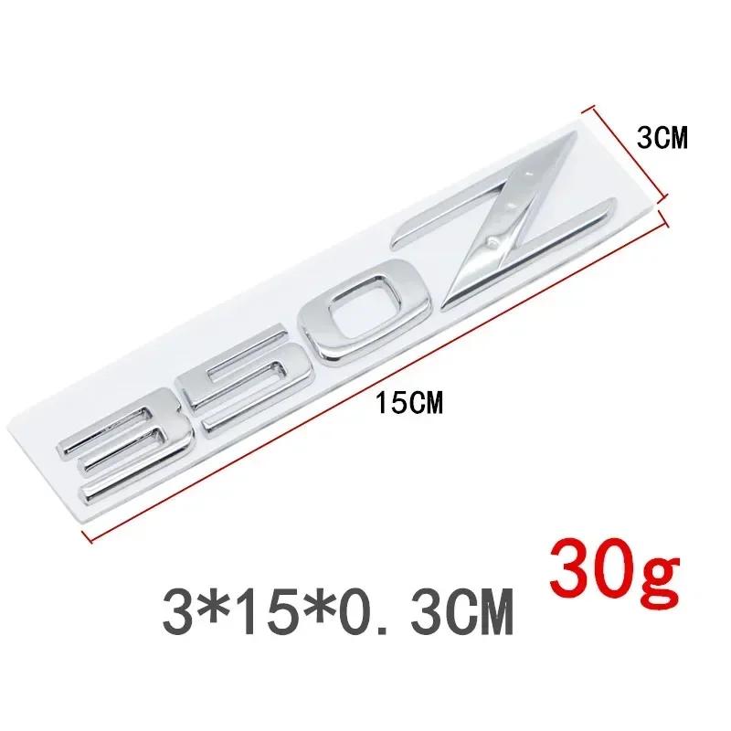 350Z 370Z Буквы Эмблема Значок Задней Крышки Багажника Для GTS GTR Z Z3 Z34 Teana Наклейки Декали для Модификации Автомобиля 3D Металл