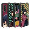 Жесткий чехол для телефона Demon Slayer Cartoon из ПК для Samsung Galaxy ZFold3 Z Fold4 5G ZFold4 Z Fold3 Z Fold 4 Z Fold Print Bag
